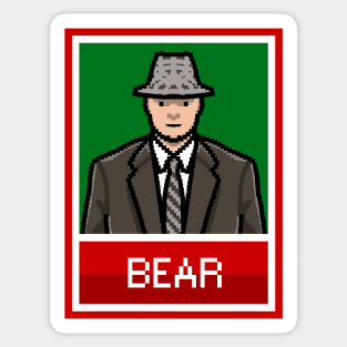 Coach bear Sticker